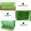 Garden Vegetable Planter Box Green Plastic With Drainage Mesh 8