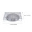 Silver Barbecue Tool Stainless Steel 1pack 11.2x9.3in 6
