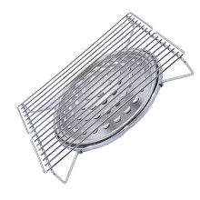 Silver Barbecue Tool Stainless Steel 1pack 11.2x9.3in