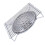 Silver Barbecue Tool Stainless Steel 1pack 11.2x9.3in 1