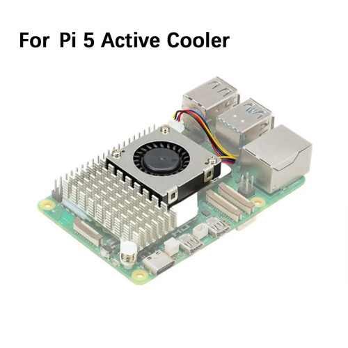 For  Active Coolers Speed Adjustable Fan Software Control Metal 1