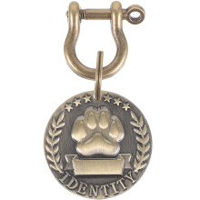 Cat Tag Metal Pet Id Tag Zinc Alloy For Anti Lost 1pack