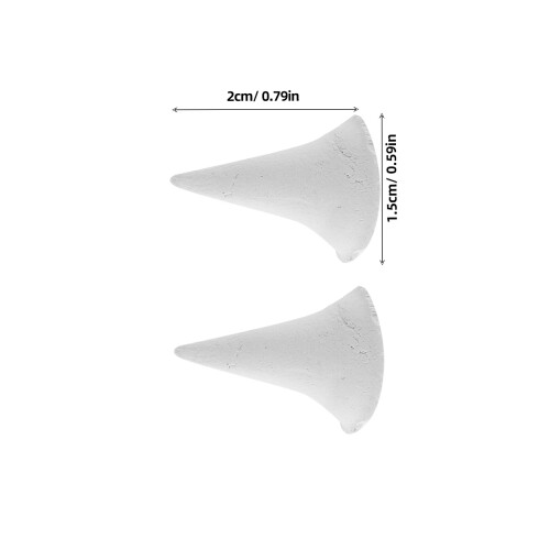 10pcs Ceramic Kiln Support Pins for Pottery Firing Cone 1
