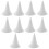 10pcs Ceramic Kiln Support Pins for Pottery Firing Cone 9