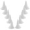 10pcs Ceramic Kiln Support Pins for Pottery Firing Cone 11