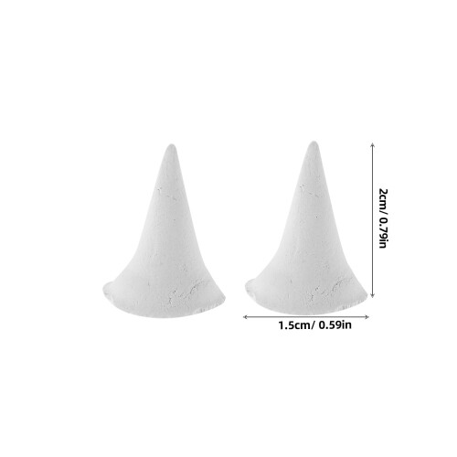 10pcs Ceramic Kiln Support Pins for Pottery Firing Cone 2