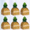 50 Pcs Pineapple Gift Box Paper Storage Bag Candy Packaging Case 9