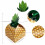50 Pcs Pineapple Gift Box Paper Storage Bag Candy Packaging Case 2