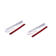 2pcs 12v-85v 72led Indoor Lamp Tube Bakery Lamp Tube Car Lighting Lamp