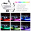 Car Interior Lights Decorative Atmosphere Lamps 9