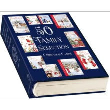 Bumper Value Christmas Cards Family Selection 50 Pack 10 Designs