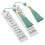 Unique Bookmarks For Book Lovers Silver 2pcs Location 7