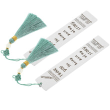 Unique Bookmarks For Book Lovers Silver 2pcs Location