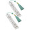 Unique Bookmarks For Book Lovers Silver 2pcs Location 9