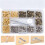 300Ensembles Rivets Double Face Multicolores Pour Cuir Sacs Vêtements 10