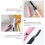 Practical Eyelash Tool Abs Electric Eyelash Curler Pink 1set 10