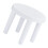 Stoolkids Sturdy And Strong Kids Step Stool, Plastic White 1