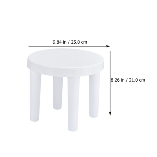Stoolkids Sturdy And Strong Kids Step Stool, Plastic White 1