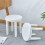Stoolkids Sturdy And Strong Kids Step Stool, Plastic White 8