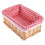 Wicker Storage Basket With Liners for Home Kitchen Bathroom 1