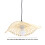 1Pc Durable Khaki Rattan Ceiling Lamp Creative Indoor Pendant Light 2
