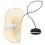 1Pc Durable Khaki Rattan Ceiling Lamp Creative Indoor Pendant Light 10