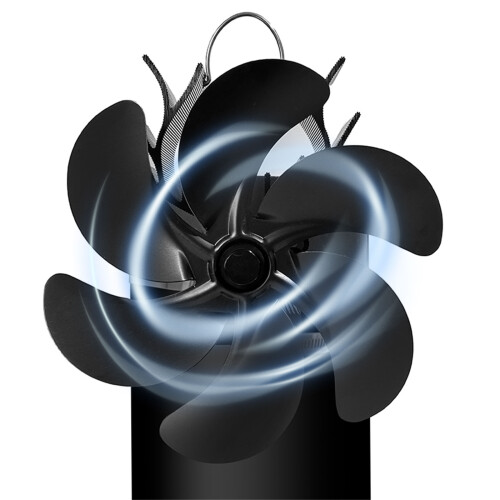 Stove Fan Without Electricity, Quiet Operation for Peaceful 1