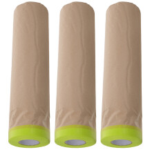 Lhio  3 Rolls Translucent Masking Film Paper Automotive