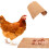 Sipeihong 5pcs Chicken Nesting Pads For Coop Bedding & Composting 5