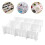 Drawer Partition Boards White Pvc 7pcs 2