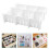 Drawer Partition Boards White Pvc 7pcs 4