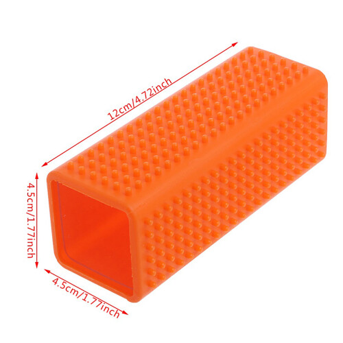 Silicone Dog Brush Assorted Color 2pcs 1
