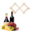 Wall Mounted Wine Racks Individual Wine Compartments Size 2 6