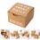 10Pcs Kraft Paper Cookie Boxes Multipurpose Takeaway Dessert Packing 6