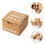10Pcs Kraft Paper Cookie Boxes Multipurpose Takeaway Dessert Packing 8