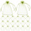100pcs Fruit Protect Bags Vegetable Net Covers 6