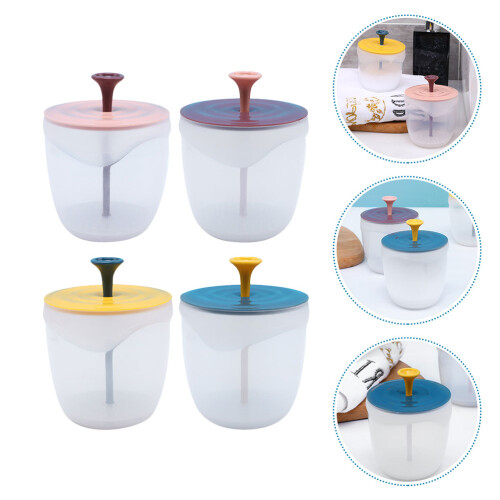 4 Pcs Bubbler Elderly Child Mini Bubbling Tool Foamer Device Cup 2