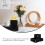 Paper Cup Storage Rack Straw Holder Coffee Cups Pantry Black 11