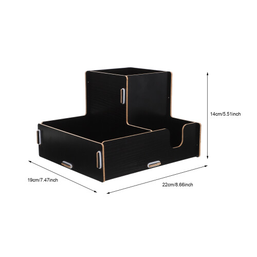 Paper Cup Storage Rack Straw Holder Coffee Cups Pantry Black 1