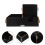 Paper Cup Storage Rack Straw Holder Coffee Cups Pantry Black 6