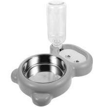 Pet Automatic Water Feeder Cat Food Bowl Neck Protection