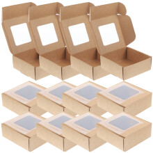 20St Stevige Papier Geschenkdoos Draagbare Sieraden Display Box
