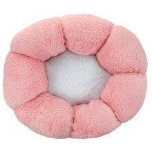 1pack Flower Shaped Cushion Plush Pet Bed For Dog Owners