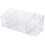 1Pc Hanging Bathroom Storage Rack Transparent No-Punch Wall Organizer 1