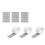 1 Set Screen Window Repair Kit Self-Adhesive Patch Tape 1