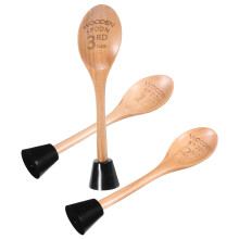 3pcs Wooden Spoon Trophies Set for Cooking Baking Contests