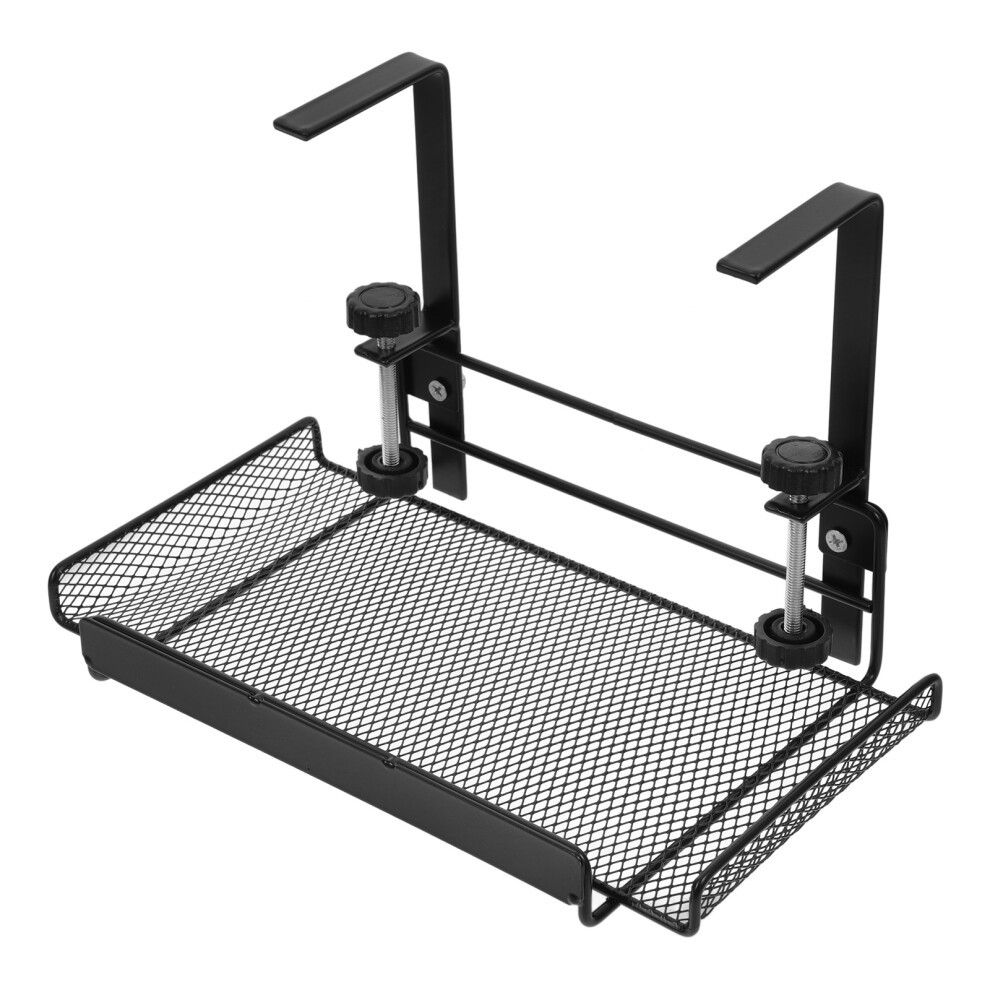 Desk Hanging Organizer Cable Management Tray Black 1pcs-image-OPC-PKG5WDY-NEW