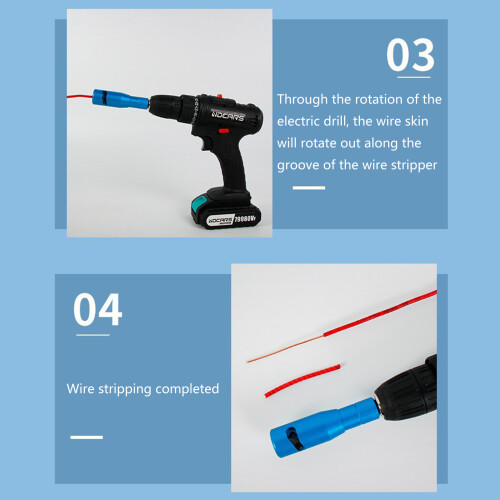 Wire Stripper Easy to Use Durable Wire Cutter with Screwdriver 2