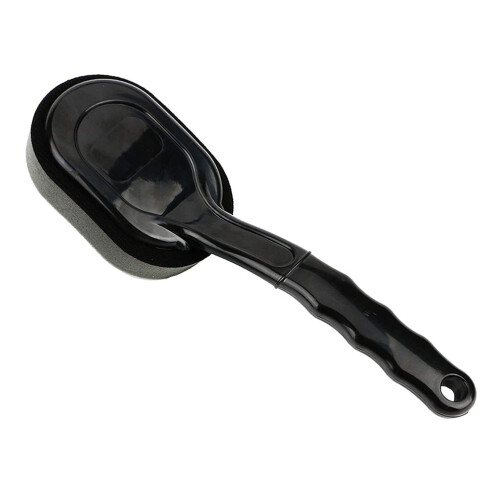 Raindrops Tire Dressing Brush Brightener Removable Sponge Pad