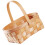 Woven Basket For Valentine'S Day In Light Brown 1pcs 1